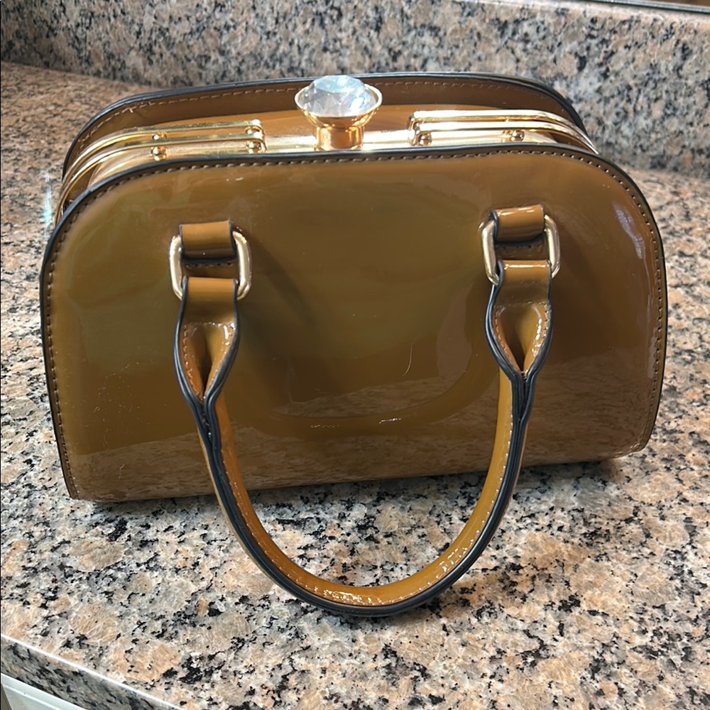Elegant Brown Handbag